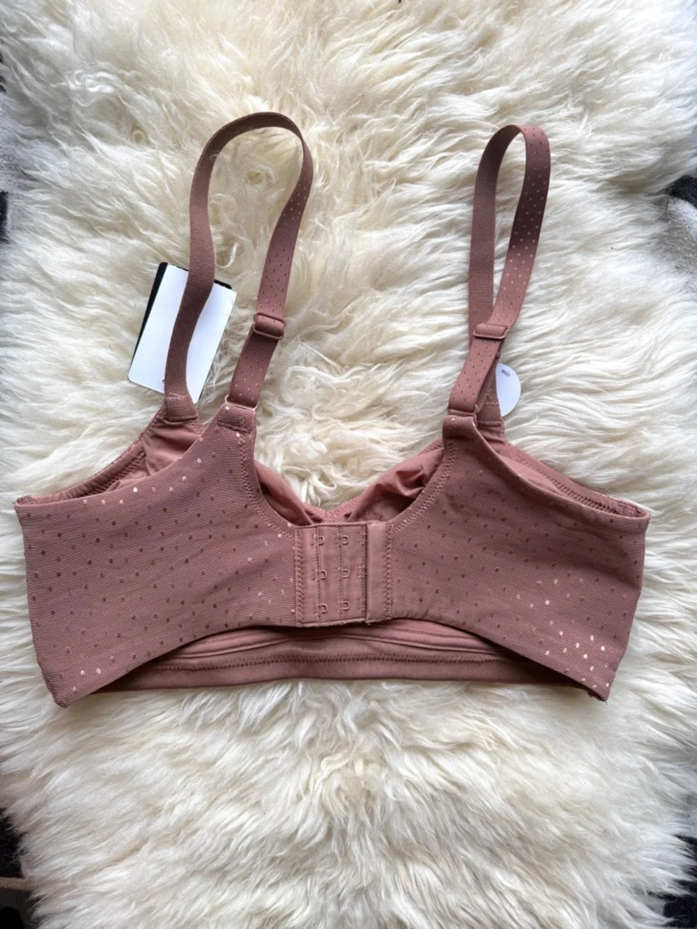 Wacoal NWT Back Appeal Wire-Free Bra in Pink Bronze - 34DD